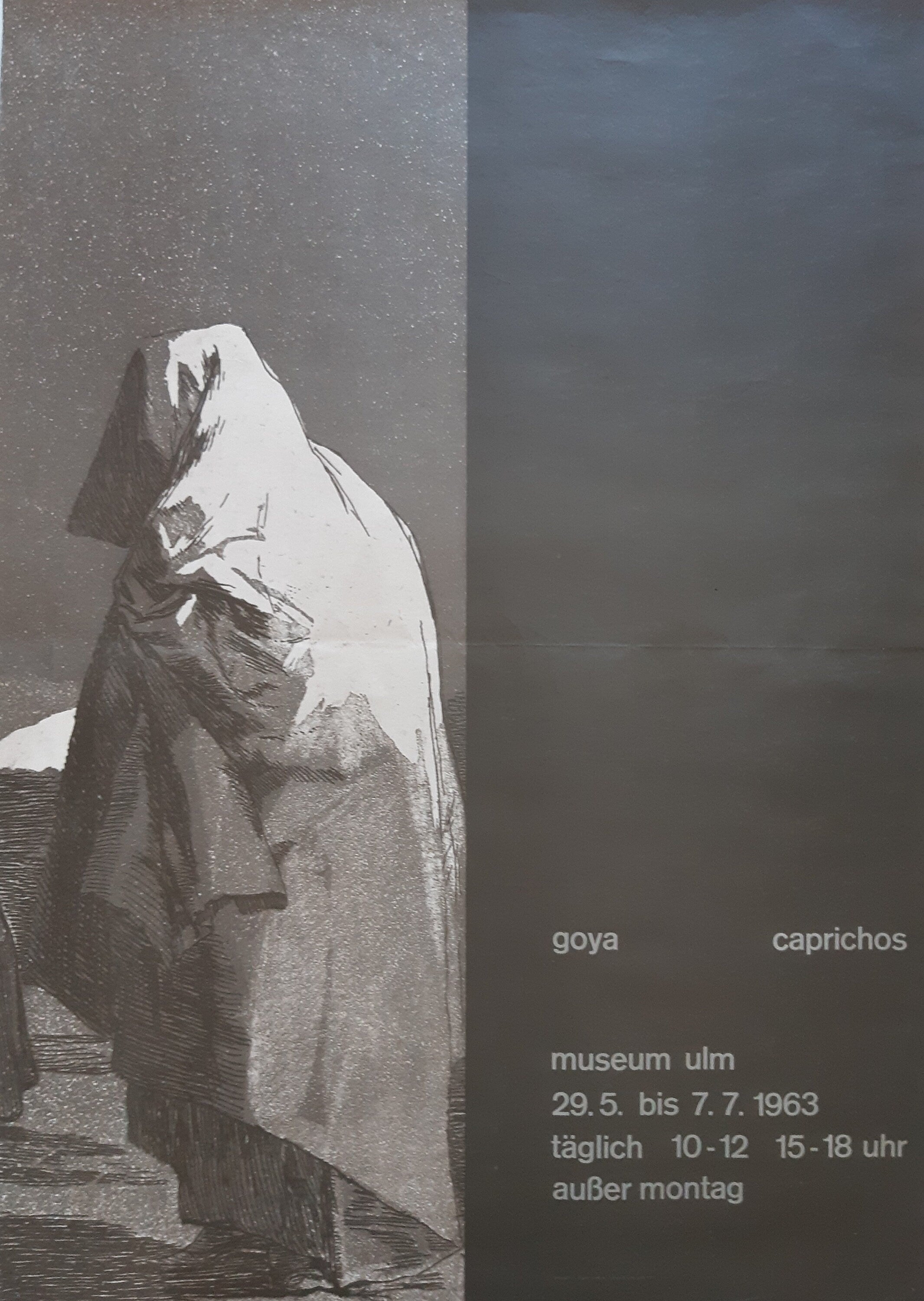 Francisco Goya Original-Kunstausstellungsplakat – 23.3"×33.1" (59.2×84cm)