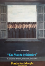 Rene Magritte original art poster - 19.7"×28.3" (50×72cm)