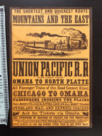 Set of eight vintage reprint US ad posters - 10.2"×15.0" (26×38cm)
