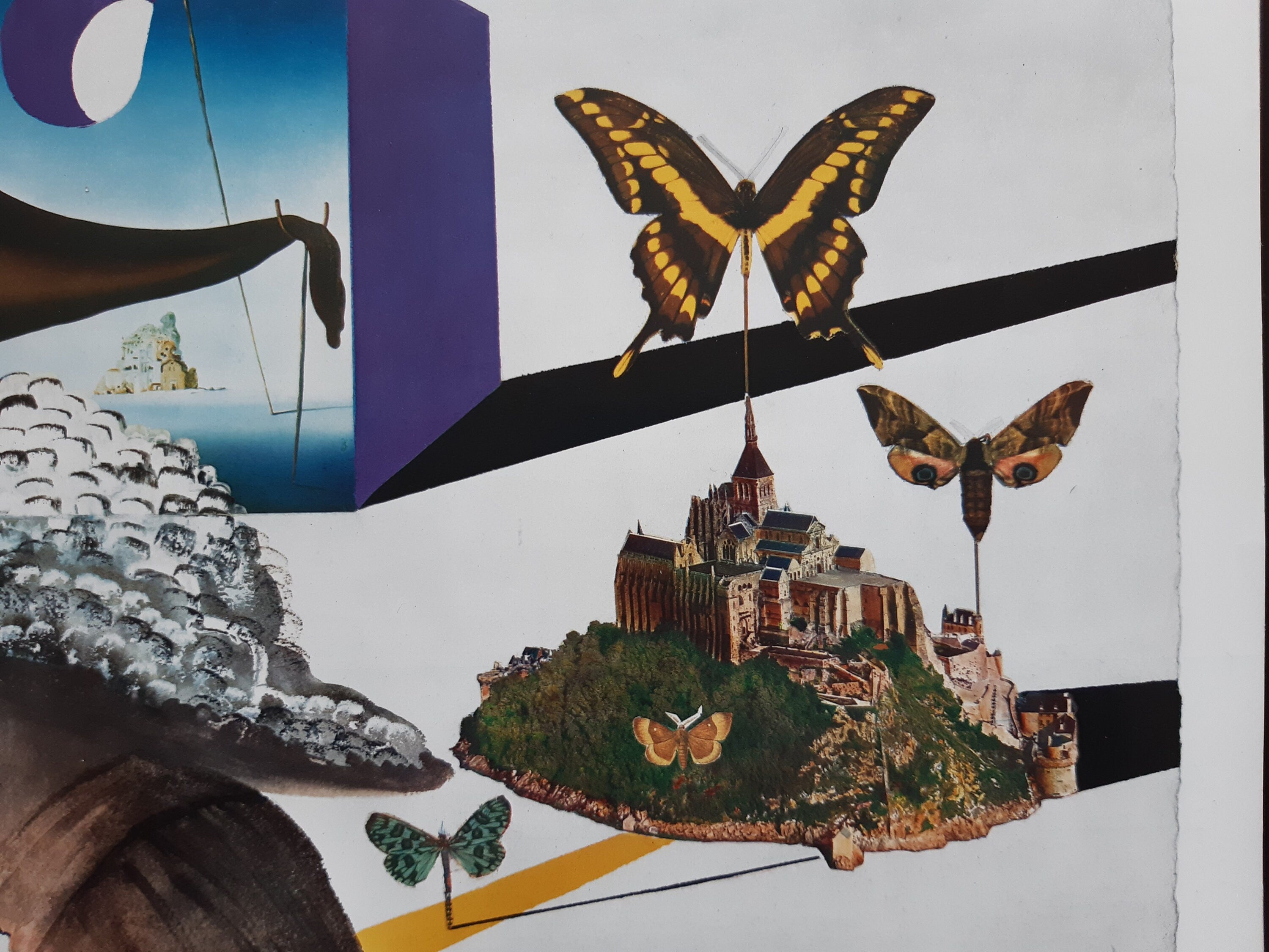 Dalí Original Reiseplakat – 36,5×60 cm