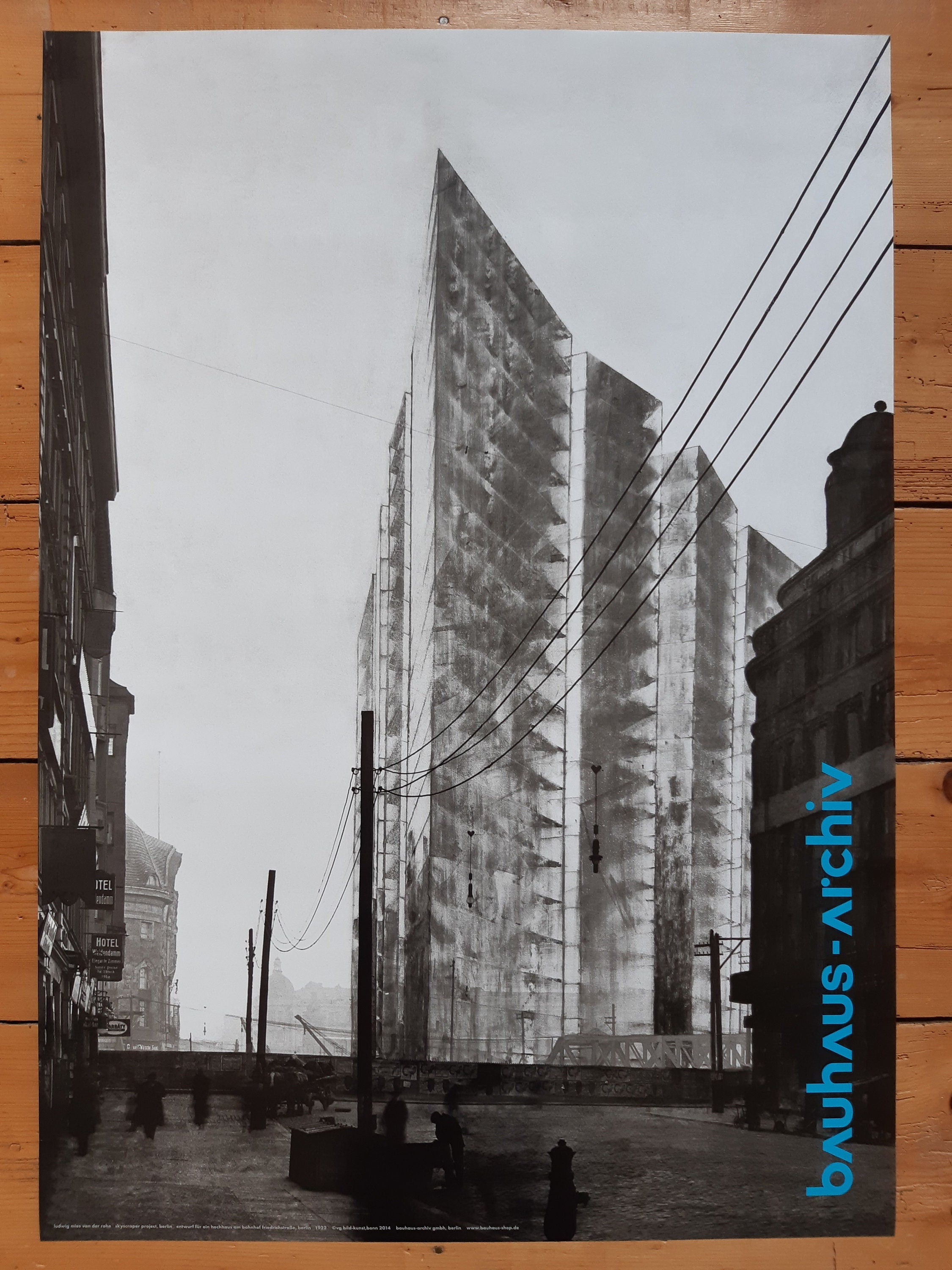 Ludwig Mies van der Rohe Architekturplakat - 59,5×84cm (23.4"×33.1")