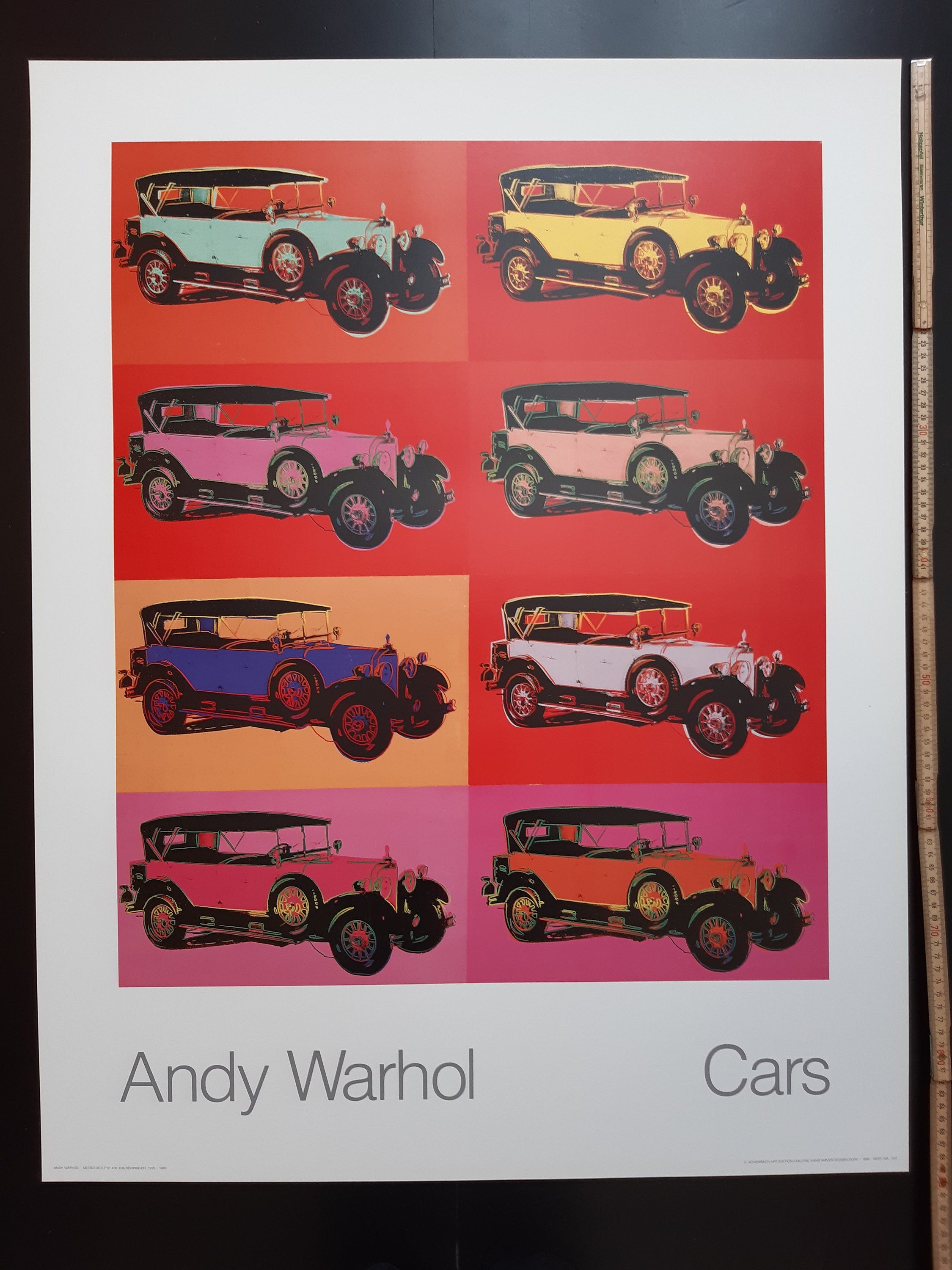 Andy Warhol original art Poster - 27.6"×35.4" (70×90cm)