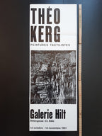 Theo Kerg Original-Kunstposter gefaltet - 26×69,5cm