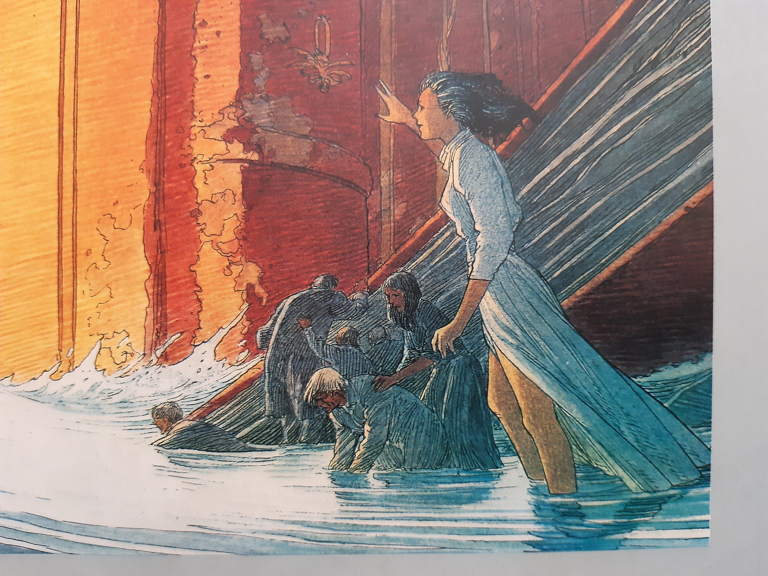Schuiten Original-Kunstaustellungsplakat – 40×59 cm