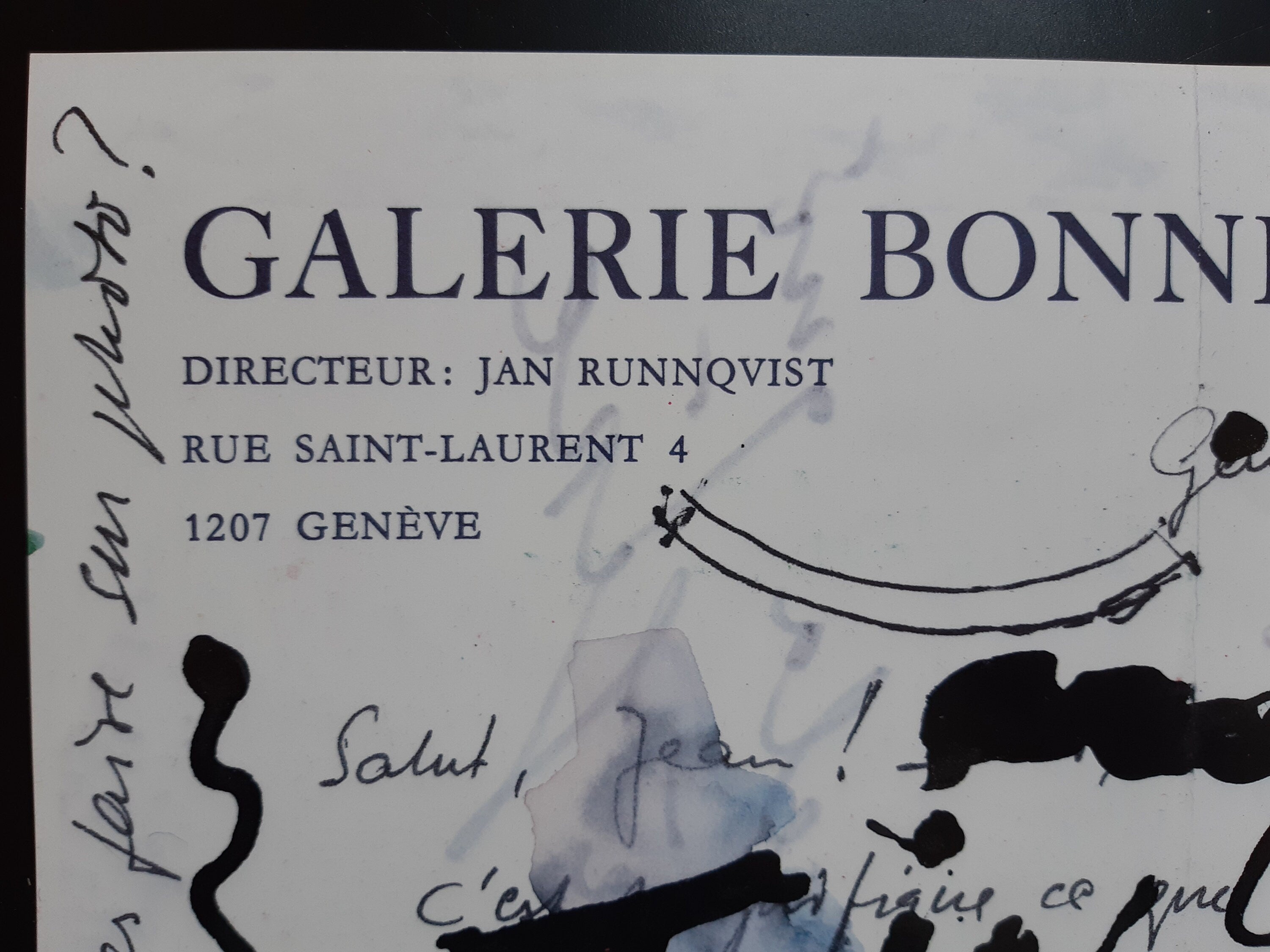 Jean Tinguely art exhibition poster - 17.1"×24.2" (43.5×61.5cm)