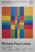 Richard Paul Lohse art exhibition poster - 27.6"×39.4" (70×100cm)