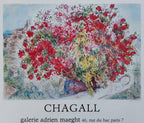 Marc Chagall original art poster - 25.2"×21.7" (64×55cm)
