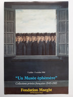 Rene Magritte original art poster - 19.7"×28.3" (50×72cm)