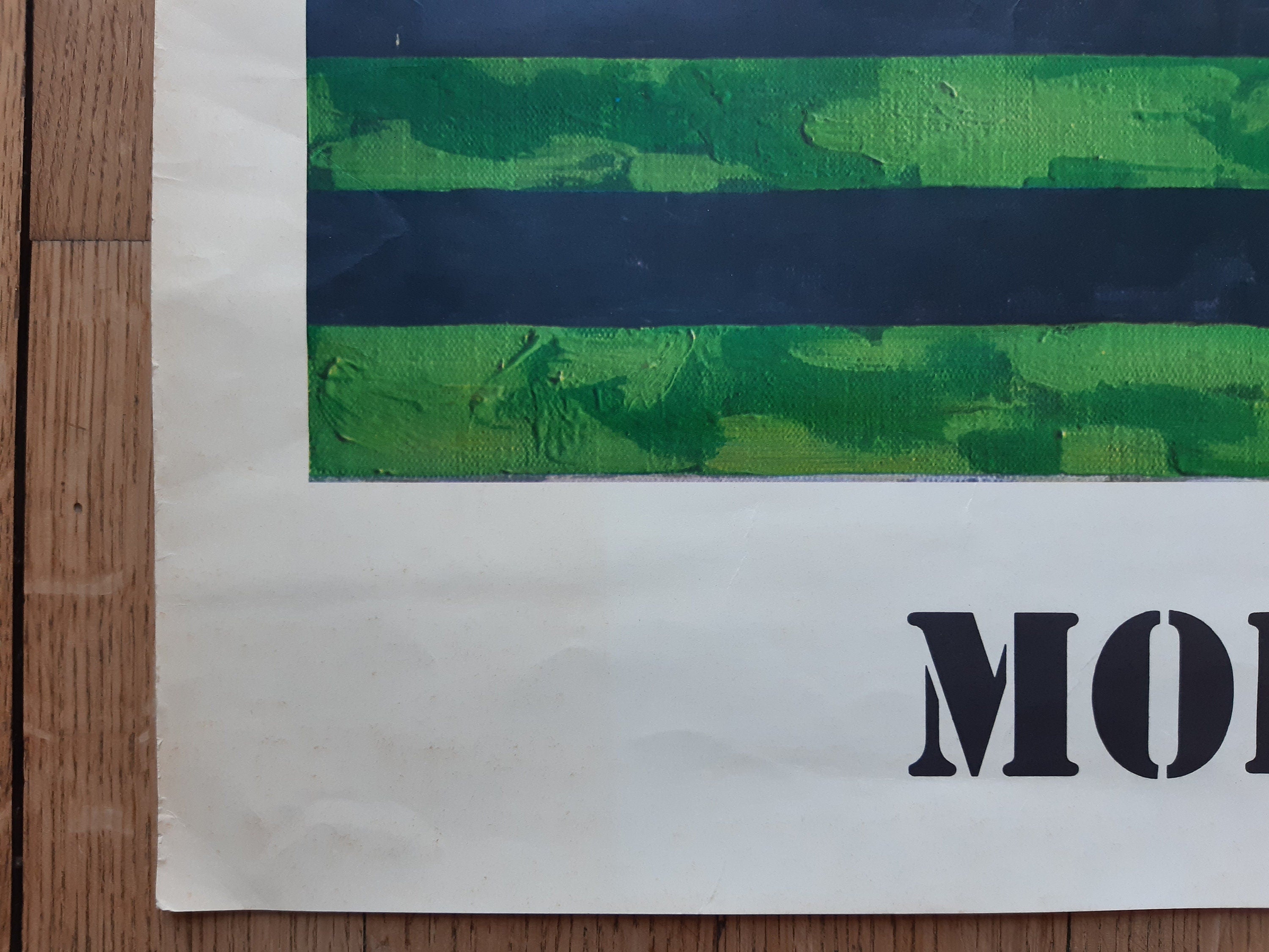 Jasper Johns Original Vintage-Kunstposter - 73×57 cm (28.7"×22.4")