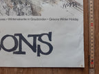 Swiss vintage travel poster Grison - 25.2"×40.2" (64×102cm)