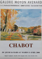 Henk Chabot Kunstausstellungsposter – 49,8 × 69,5 cm