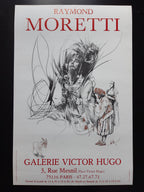 Raymond Moretti Kunstausstellung Plakat - 15.7"×24.0" (40×61cm)