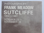 Frank Meadow Sutcliffe photo art exhibition poster - 10.0"×24.0" (25.5×61cm)