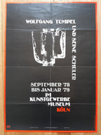 Wolfgang Tümpel Kunstausstellung Poster gefaltet - 59,4×84 cm (23.4"×33.1")