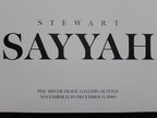 Stewart Sayyah photo art exhibition poster - 17.9"×24.0" (45.5×61cm)
