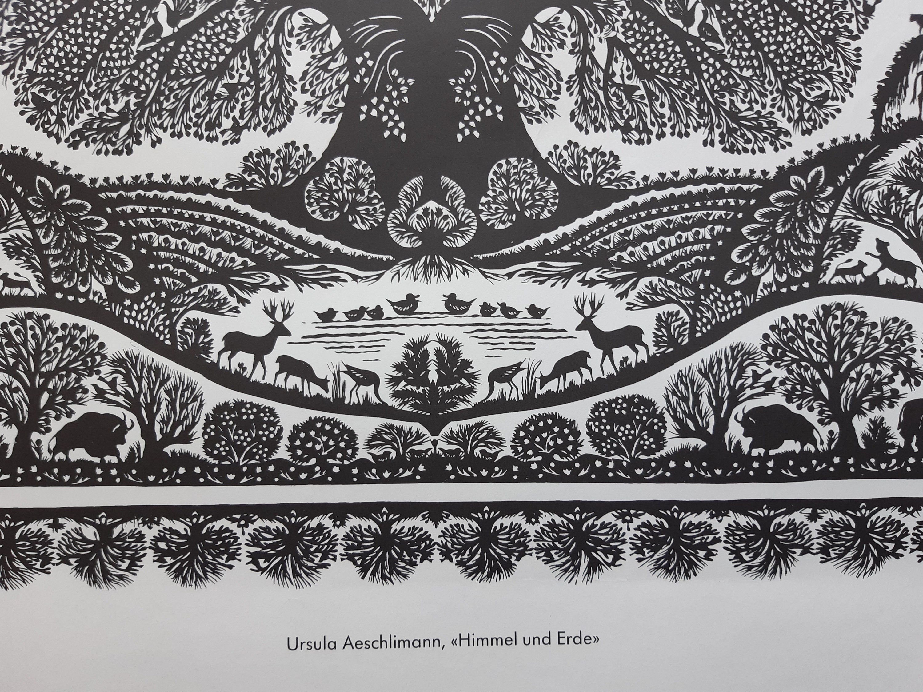 Papercut Original-Kunstausstellungsposter – 70×100 cm