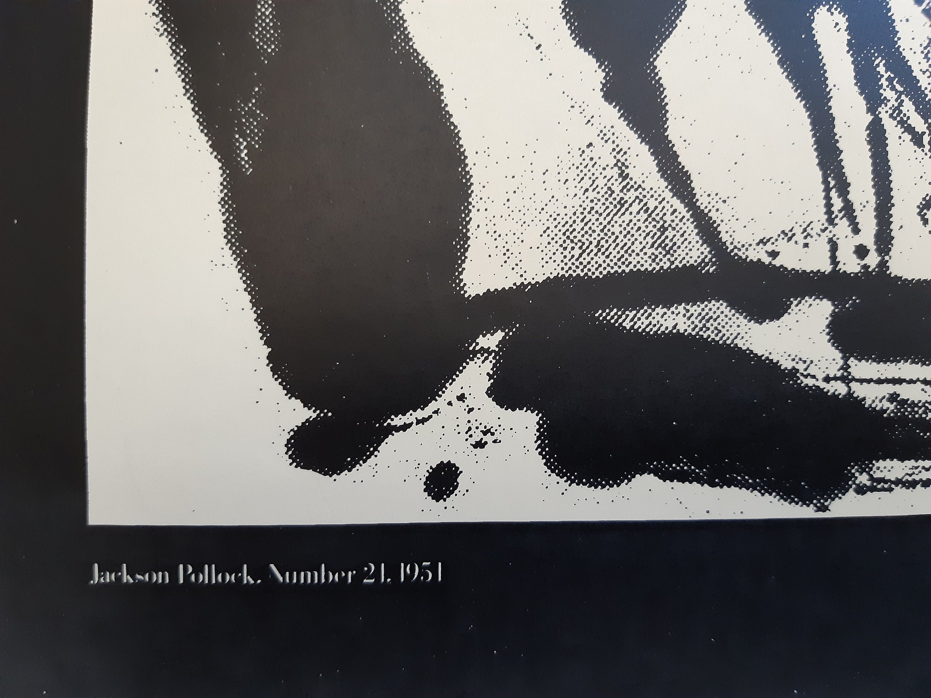 Jackson Pollock Original Kunstposter - 91×127cm (35.8"×50.0")