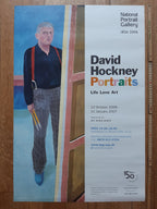 David Hockney original art poster - 20.1"×29.7" (51×75.5cm)