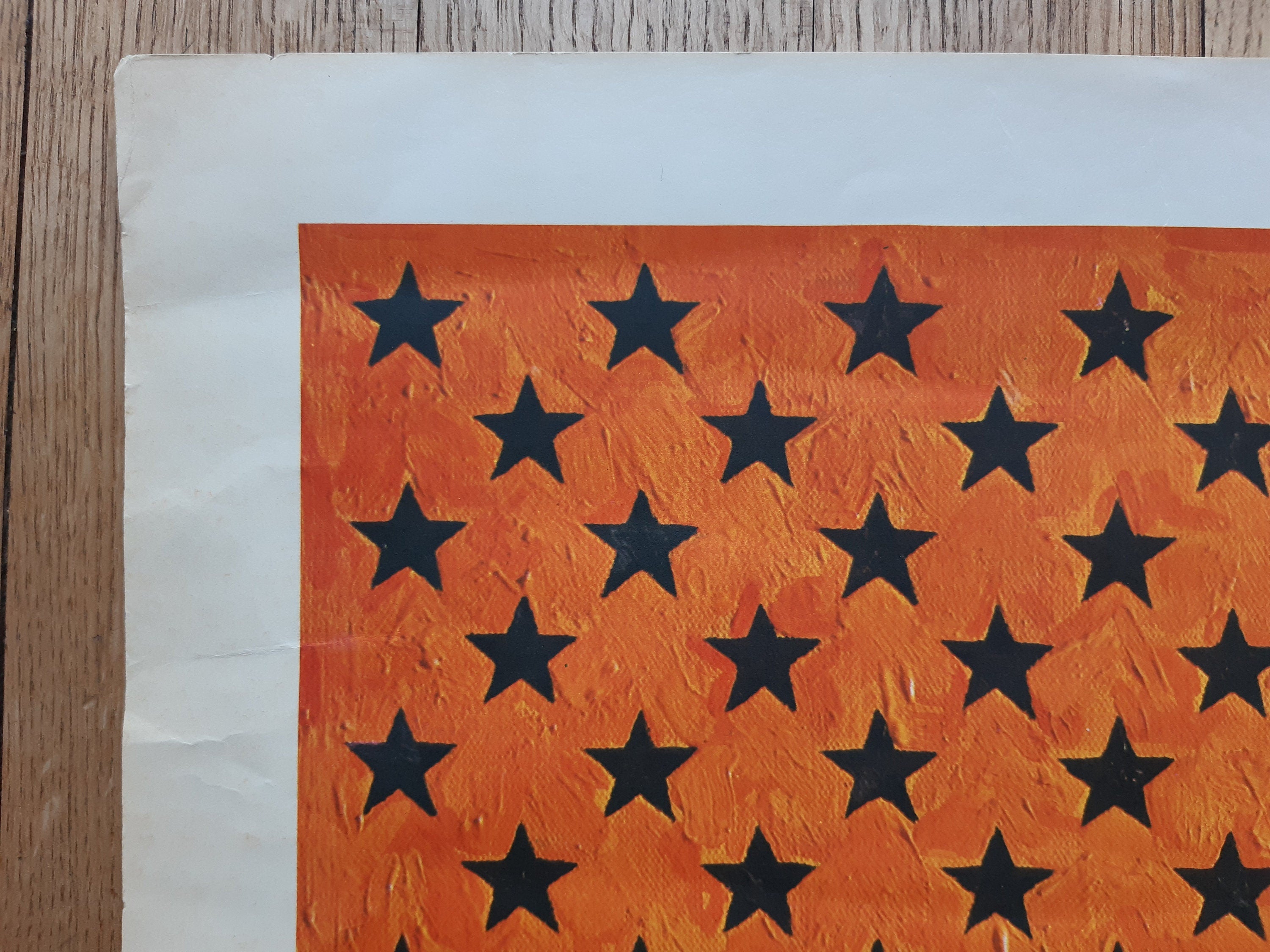 Jasper Johns Original Vintage-Kunstposter - 73×57 cm (28.7"×22.4")