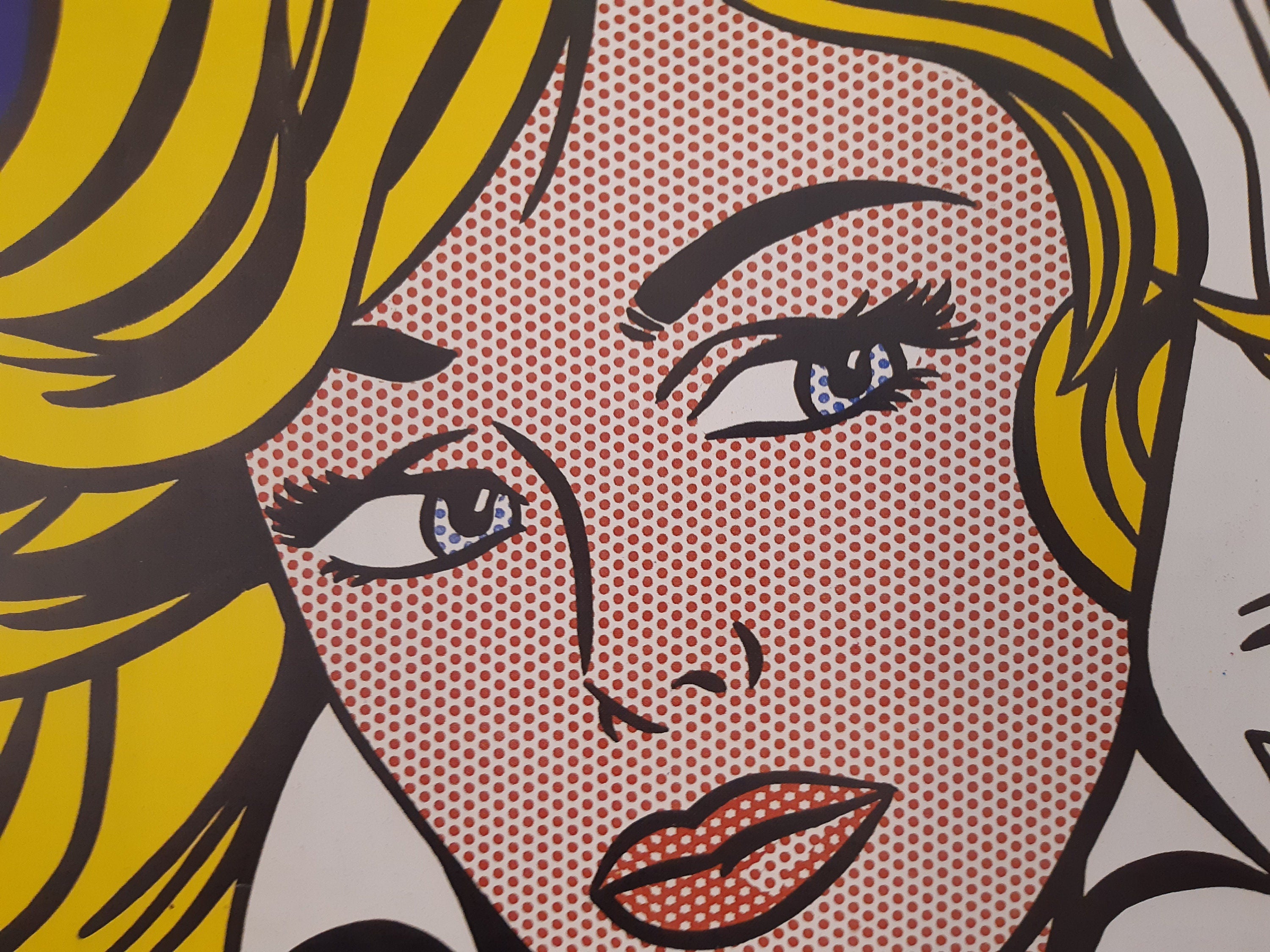 Roy Lichtenstein Original-Kunstposter – 59×84 cm