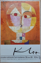 Paul Klee original art poster - 15.2"×23.2" (38.7×59cm)