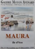 Maura Kunstausstellung Plakat – 19.5"×27.0" (49.5×68.5cm)