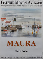 Maura Kunstausstellung Plakat – 19.5"×27.0" (49.5×68.5cm)