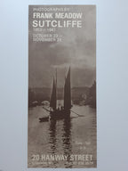 Frank Meadow Sutcliffe photo art exhibition poster - 10.0"×24.0" (25.5×61cm)