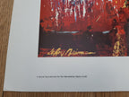 Leroy Neiman original art poster folded - 29.5"×25.2" (75×64cm)