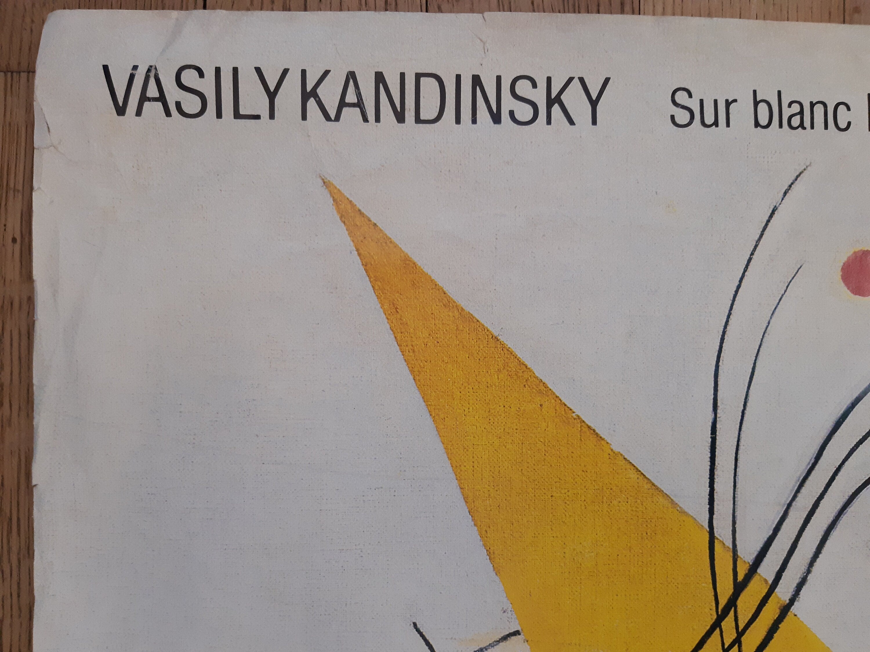 Wassily Kandinsky large vintage art print - 35.4"×35.4" (90×90cm)