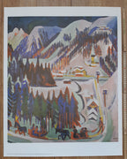 E. L. Kirchner vintage art print - 22.6"×28.5" (57.5×72.5cm)