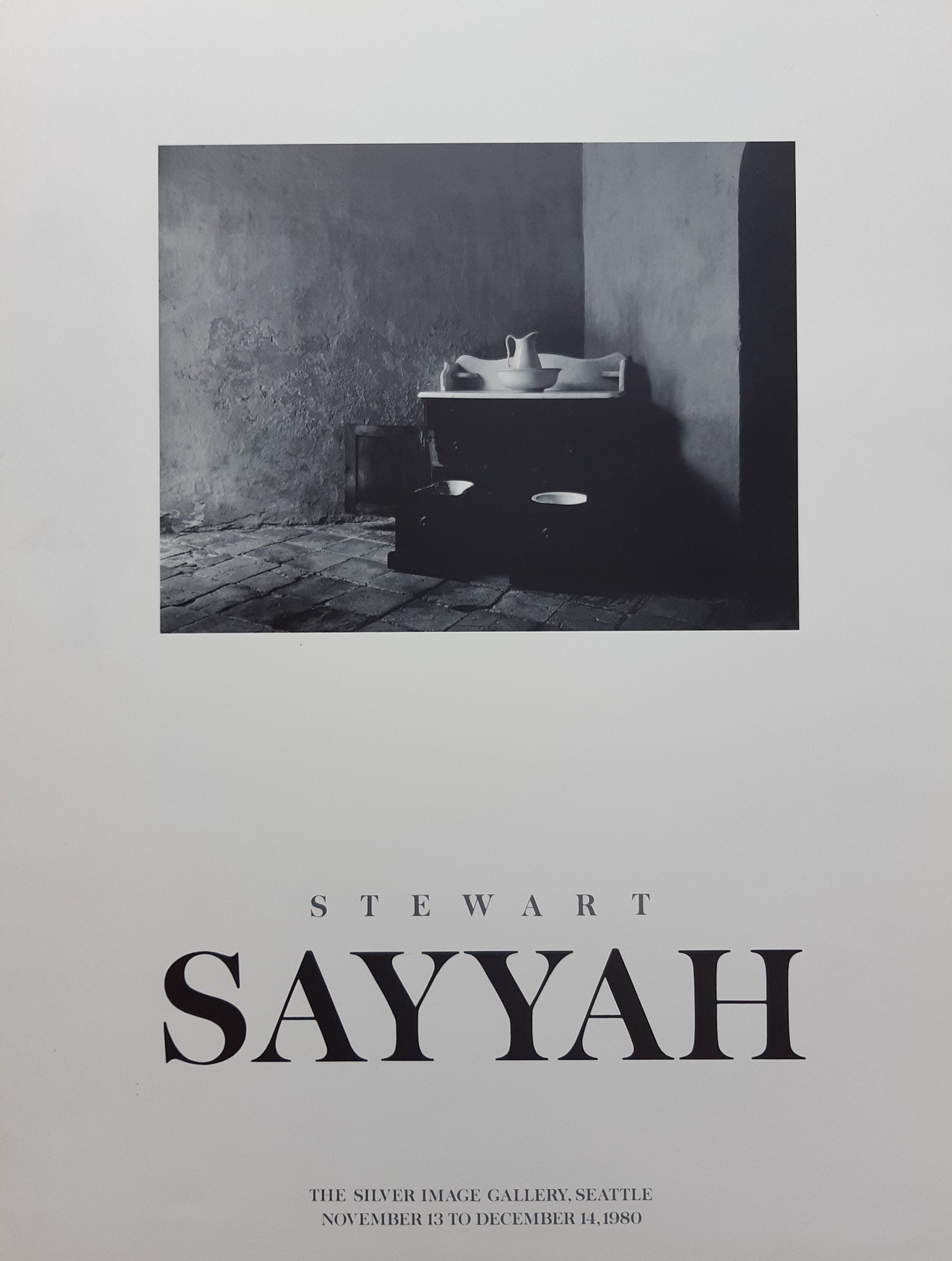 Stewart Sayyah photo art exhibition poster - 17.9"×24.0" (45.5×61cm)