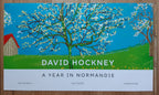 David Hockney original art poster - 39.2"×23.0" (99.5×58.5cm)
