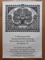 Papercut Original-Kunstausstellungsposter – 70×100 cm