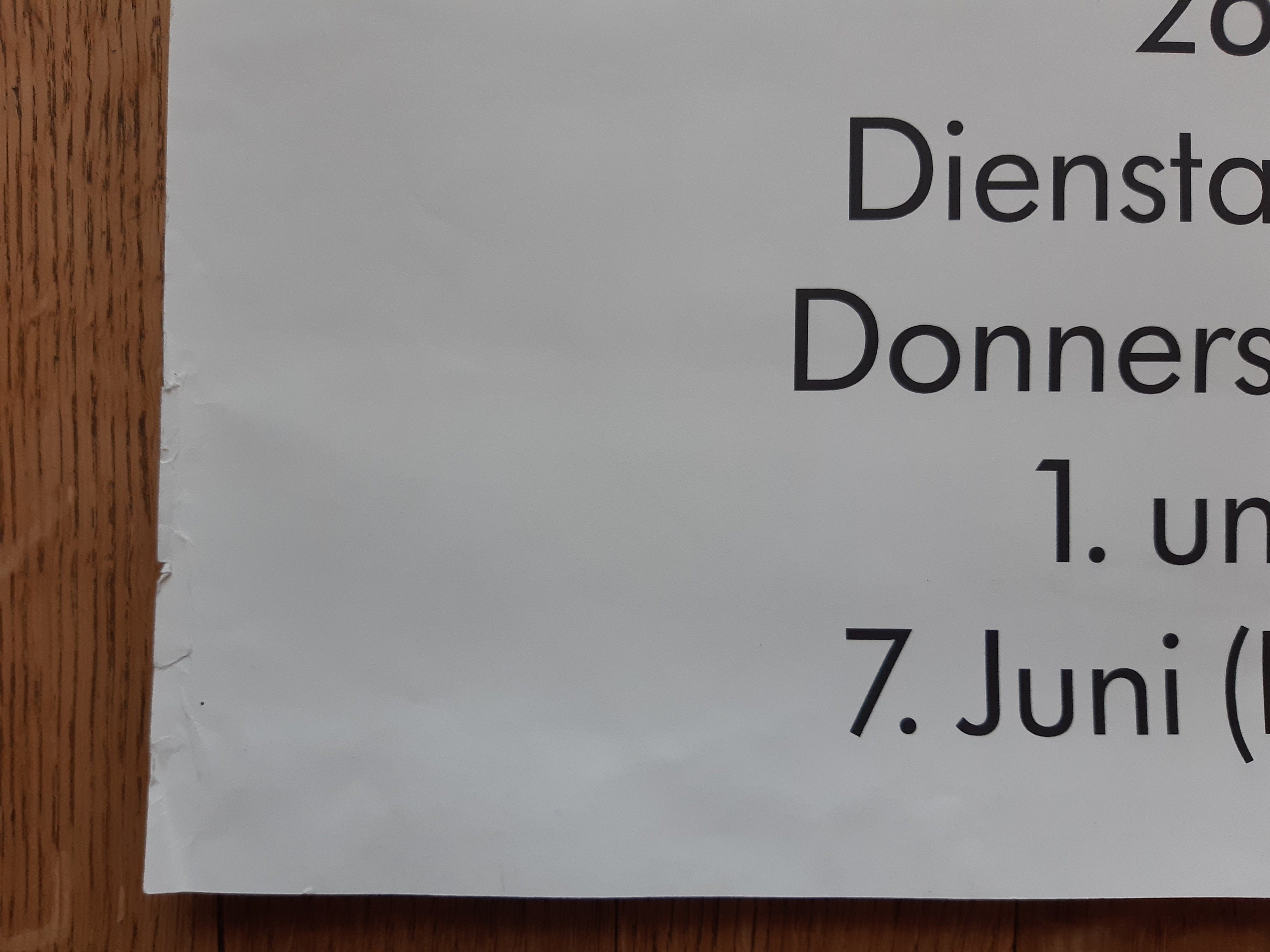Papercut Original-Kunstausstellungsposter – 70×100 cm