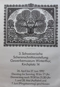 Papercut Original-Kunstausstellungsposter – 70×100 cm