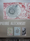 Pierre Alechinsky Original-Kunstplakat – 54×73 cm (21,3"×28,7")