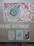 Pierre Alechinsky Original-Kunstplakat – 54×73 cm (21,3"×28,7")