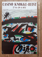 Miro Original-Kunstausstellung Mini-Poster – 27,7×41 cm