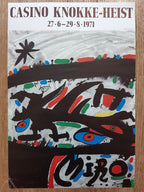 Miro Original-Kunstausstellung Mini-Poster – 27,7×41 cm