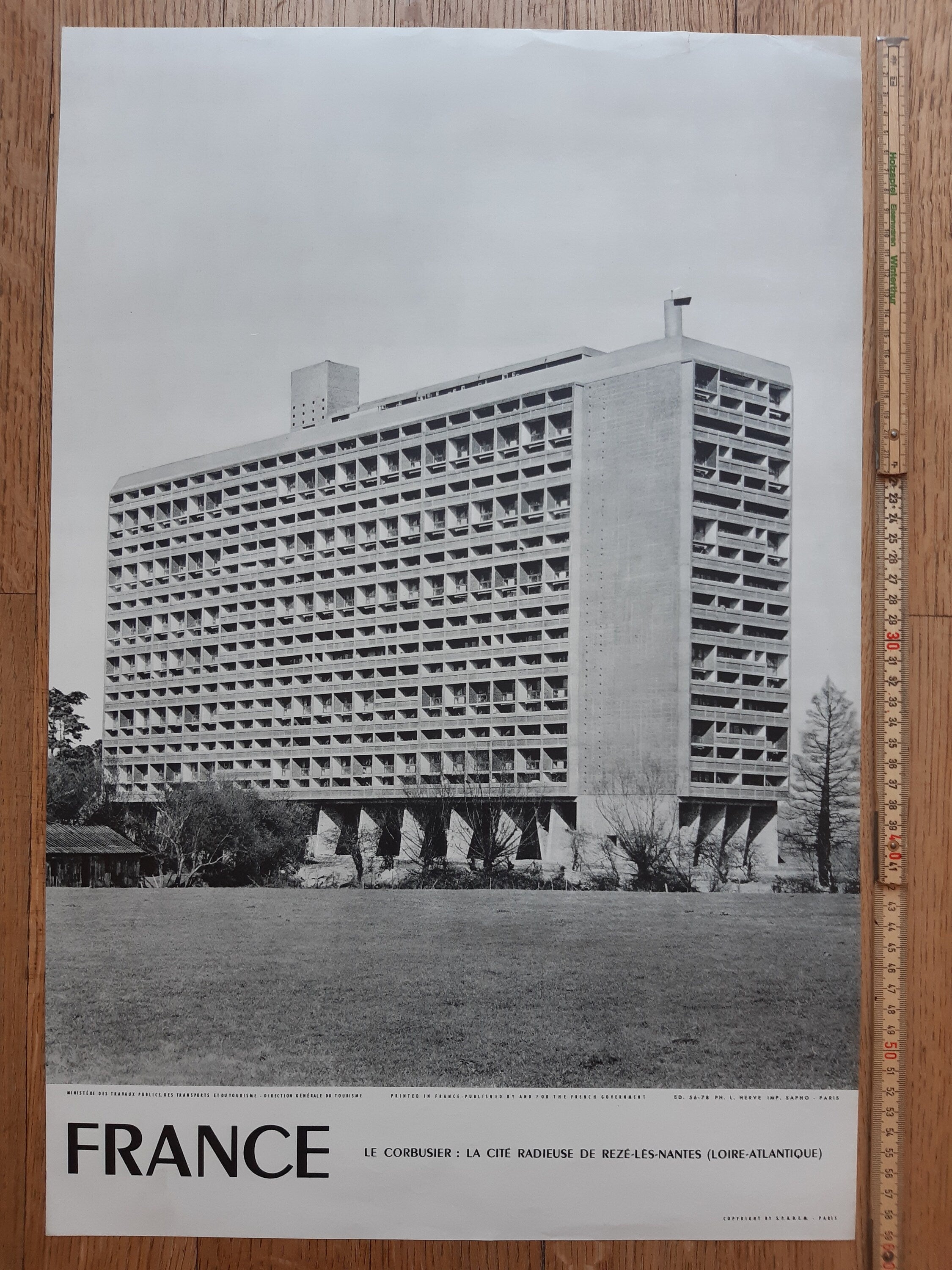 Le Corbusier Original Kunstposter - 40×60cm