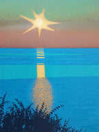 Felix Vallotton art exhibition poster used - 20.1"×30.5" (51×77.5cm)