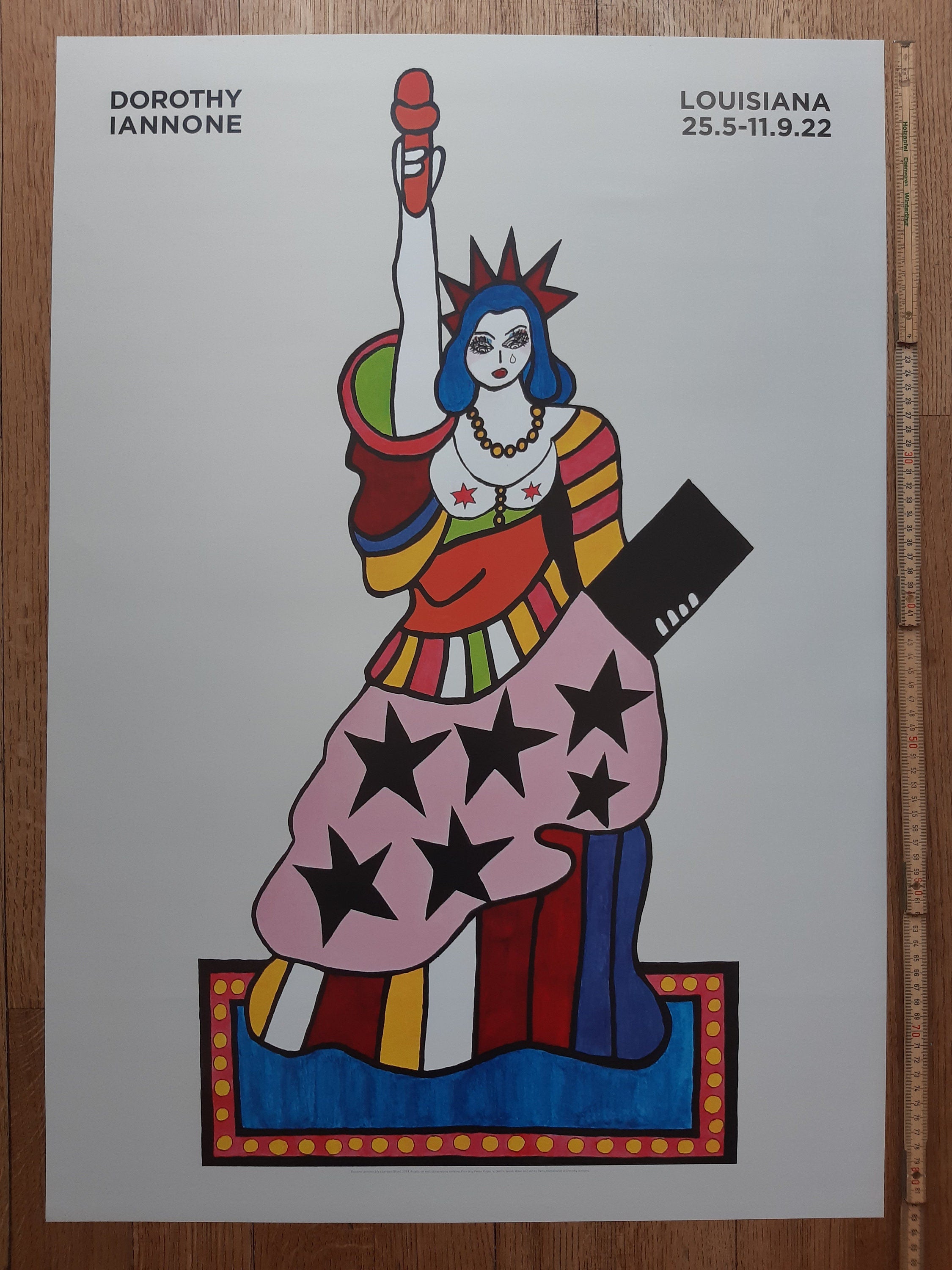 Dorothy Iannone Kunstausstellung Plakat – 59.4×84cm (23.4"×33.1")