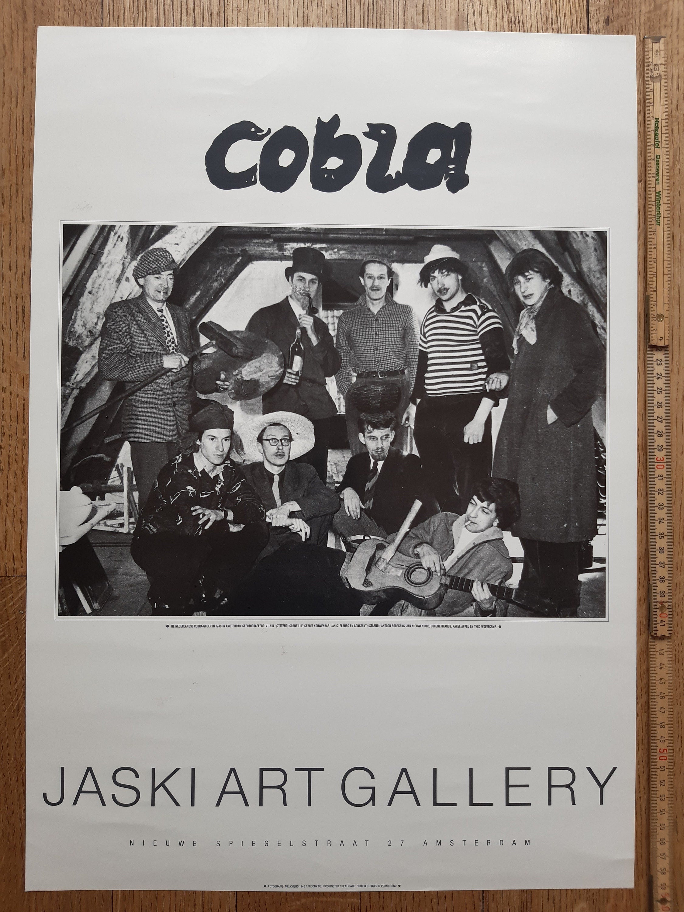 CoBrA original photo poster - 16.5"×23.6" (42×60cm)