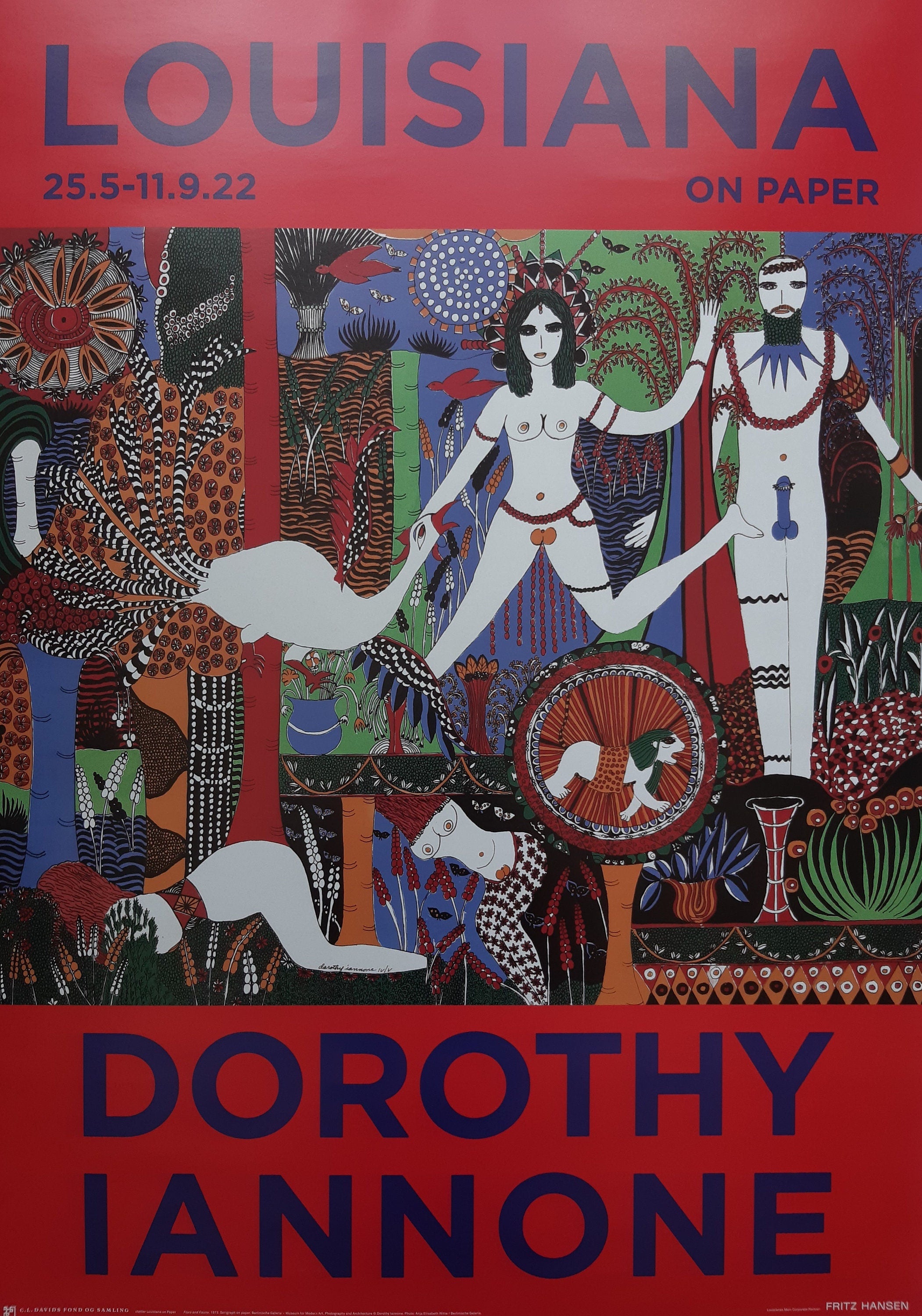 Dorothy Iannone Kunstausstellung Plakat – 59.4×84cm (23.4"×33.1")