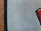 Oliviero Leonardi Original-Kunstausstellungsplakat – 39,7×74cm