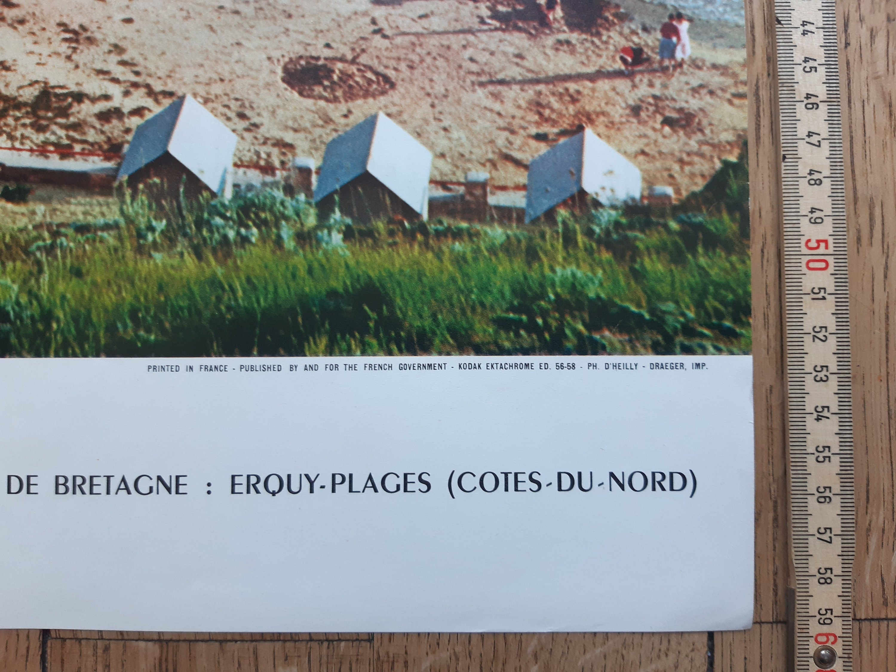 Original französisches Vintage-Reiseplakat – 40×60 cm