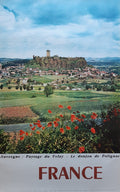 Original french vintage travel poster - 24.4"×39.0" (62×99cm)