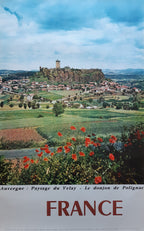Original french vintage travel poster - 24.4"×39.0" (62×99cm)