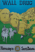 South Dakota vintage travel poster - 15.7"×23.7" (40×60.2cm)